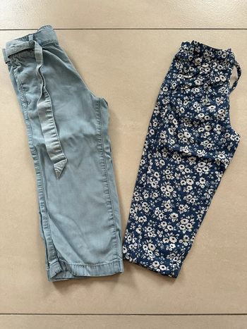 Pantalons fins fille 3 ans