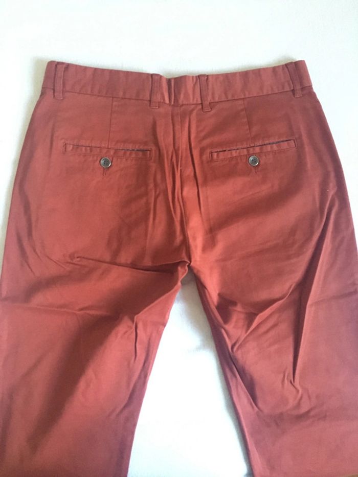 Chino Rouille brique orange Jules - photo numéro 3