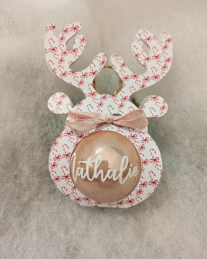 Boule de Noël personnalisée - photo numéro 2