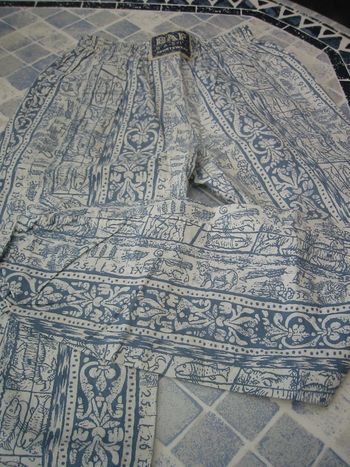 pantalon coton taille 14 ans