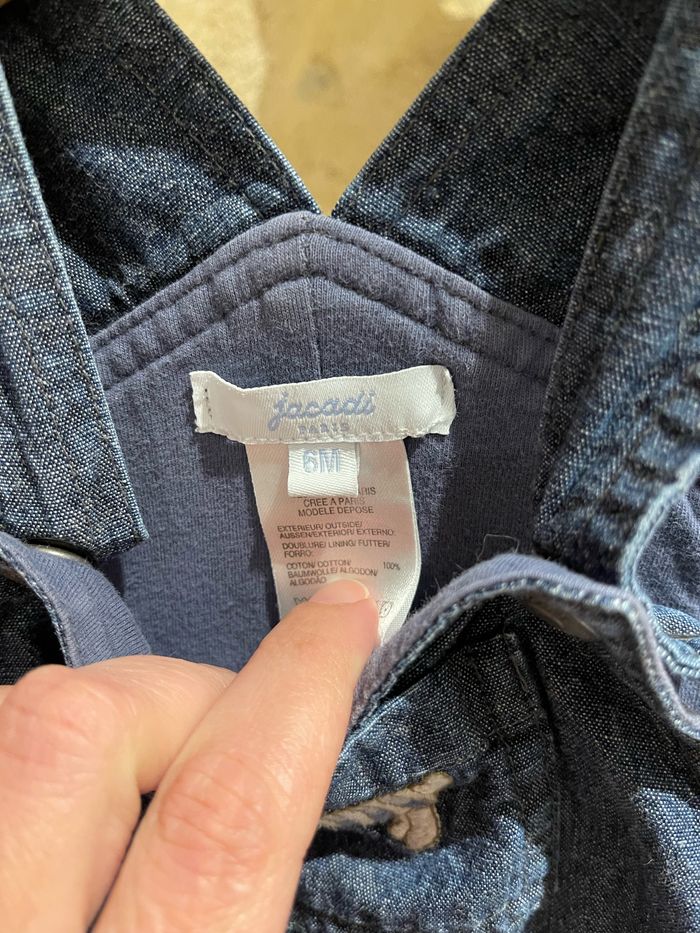 Salopette Jacadi très bon état 6 mois - photo numéro 3