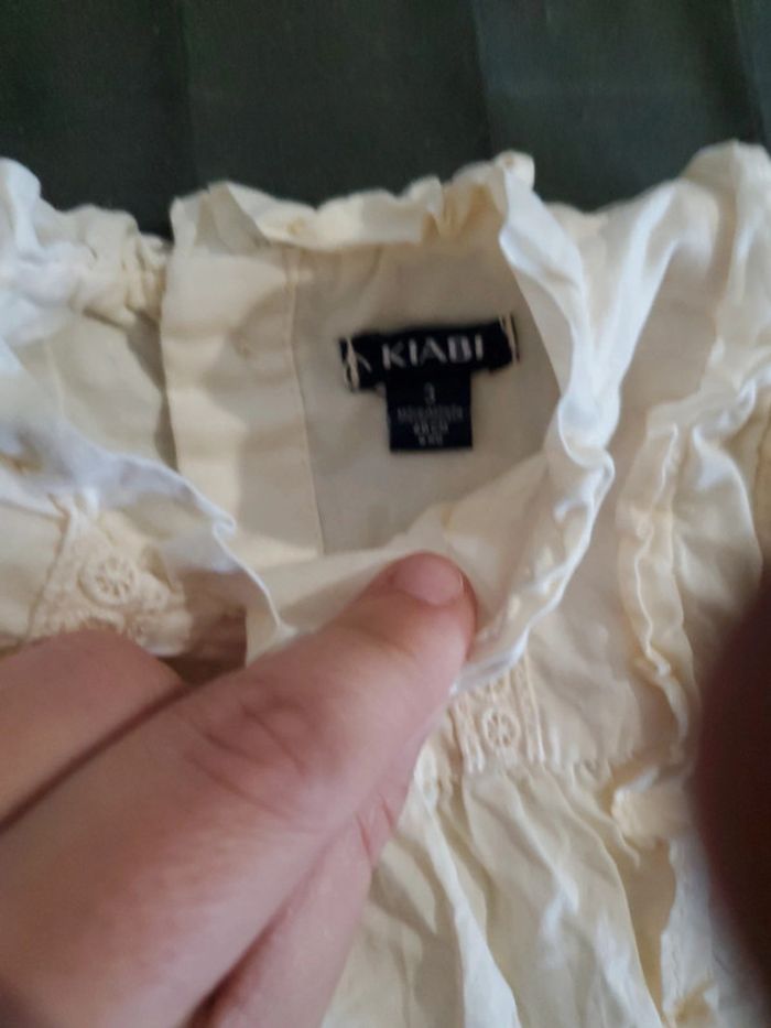 Blouse crème - photo numéro 3