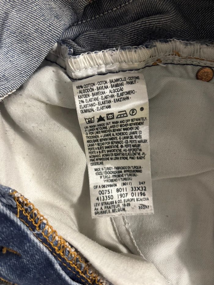 Jean Levi’s 751 W33 L32 =Taille 42 - photo numéro 5