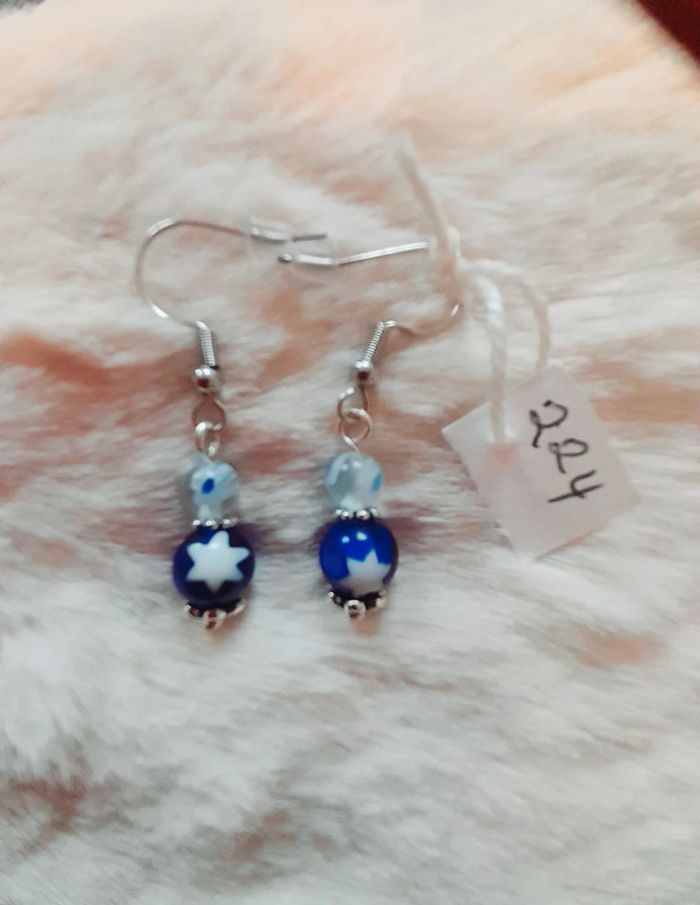Boucles d'oreilles étoiles