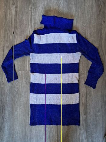 Robe pull pailletée