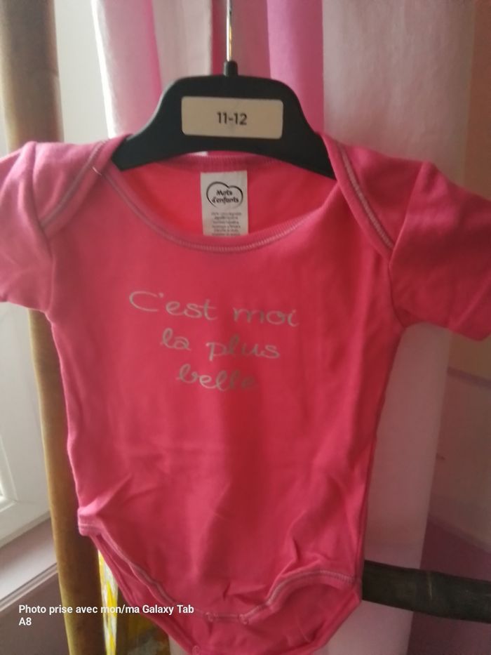 Lot de 5 bodys 3 mois fille - photo numéro 6