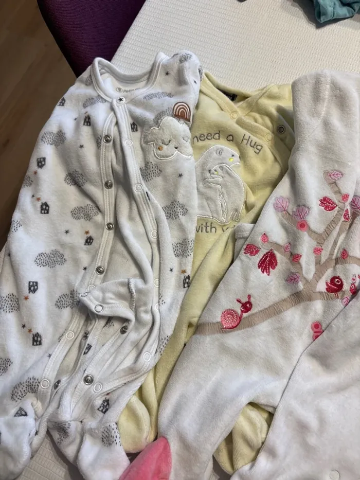 Lot de 6 pyjamas bébé - photo numéro 6