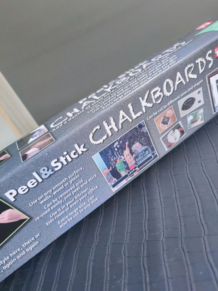 Peel stick chalkboards Montessori tableau noir removable - photo numéro 3