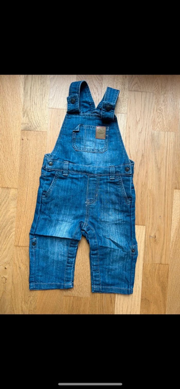 Salopette combinaison en jeans neuve obaibi bébé garçon