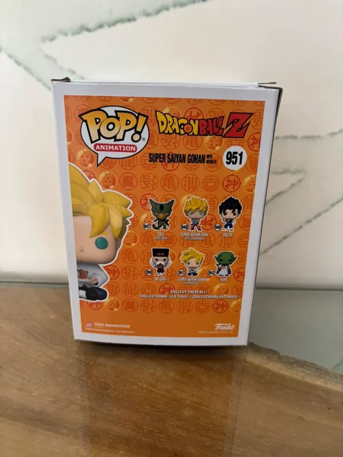 Figurine funko pop DBZ Super Saiyan gohan 951 - photo numéro 2