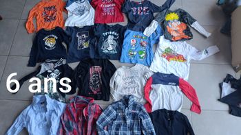 Lot habits garçon 6 ans 
