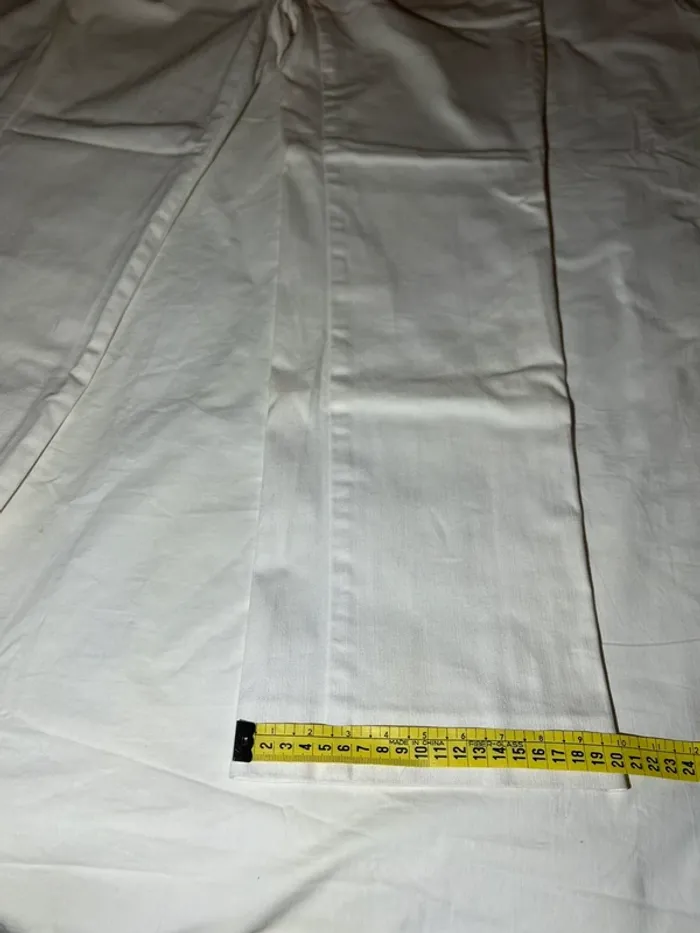 Jean blanc lebek - photo numéro 4