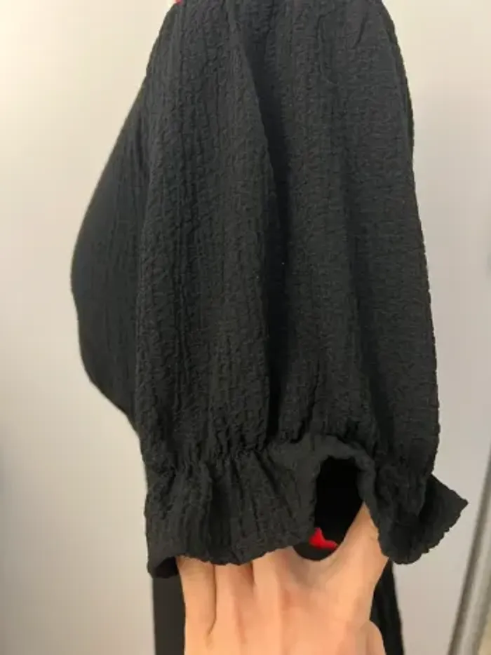 Robe volants dos nu noire Pimkie - photo numéro 3