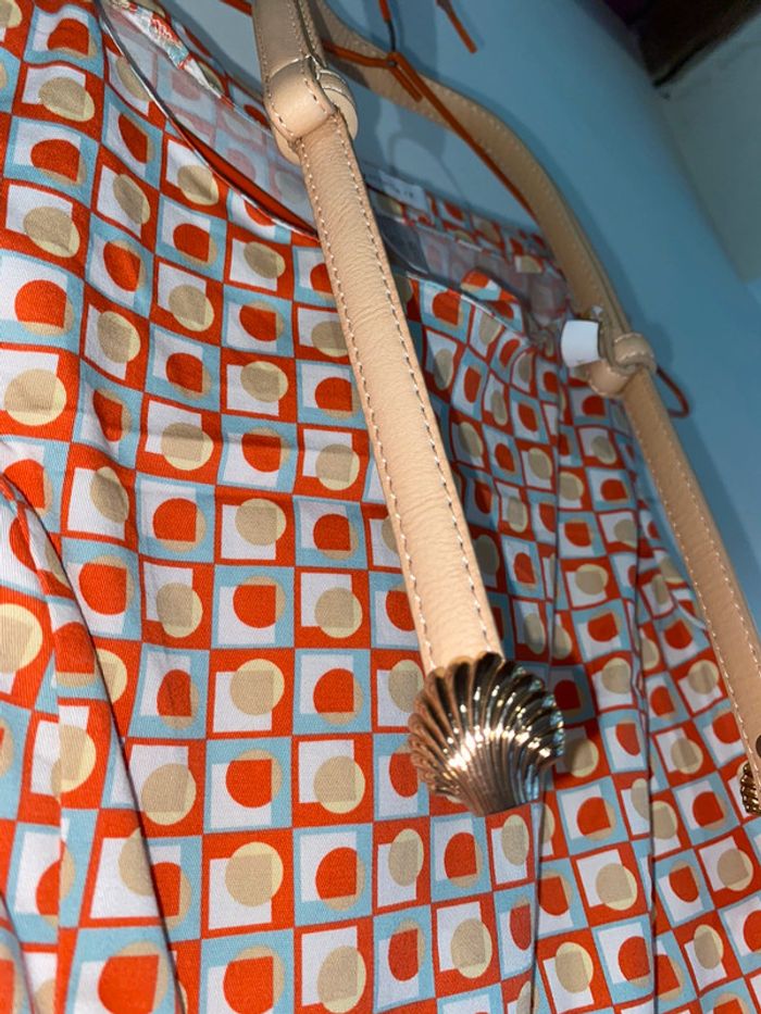 303 - robe a motifs vintage et ceinture « coquillage » mademoiselle R - photo numéro 6