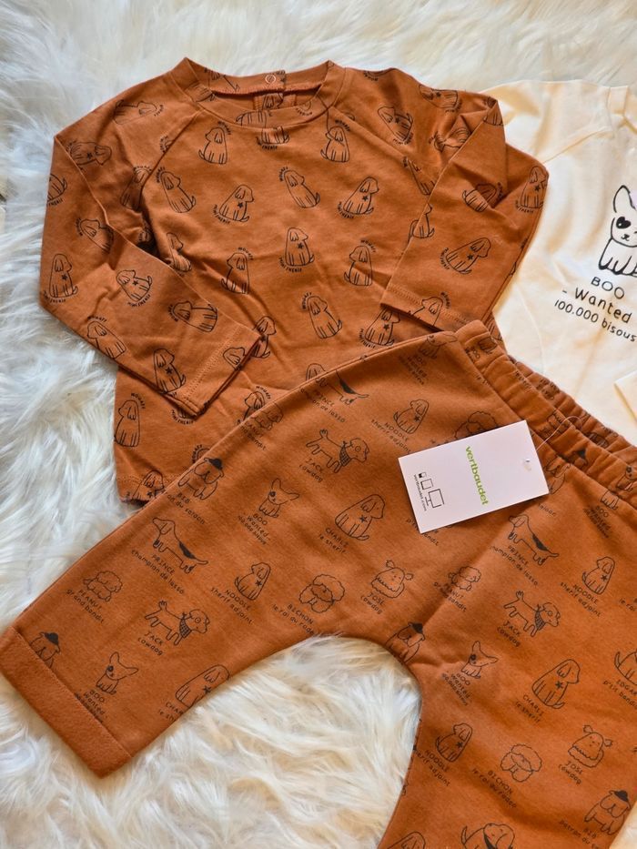 NEUF  (non portés) 🏷💙🤩😍superbe ensemble 12 mois garçon 💙💙💥💥(ferme) - photo numéro 5