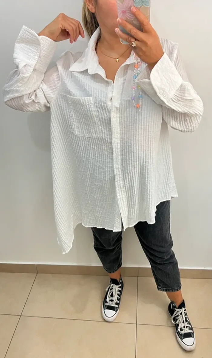 Chemise surdimensionné Zara - photo numéro 3