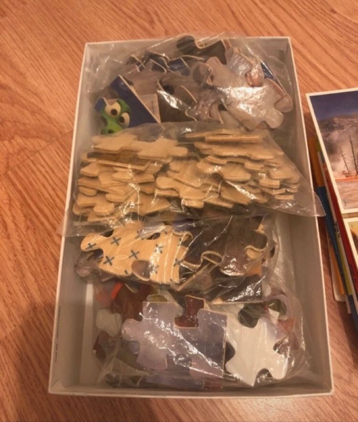 Lots de 4 puzzles - photo numéro 2
