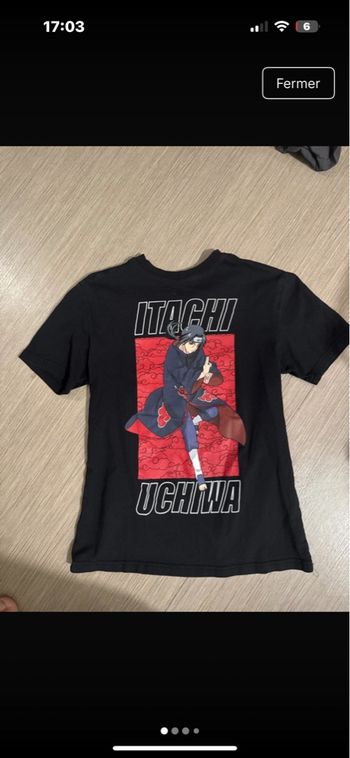 TEE shirt mixte naruto 