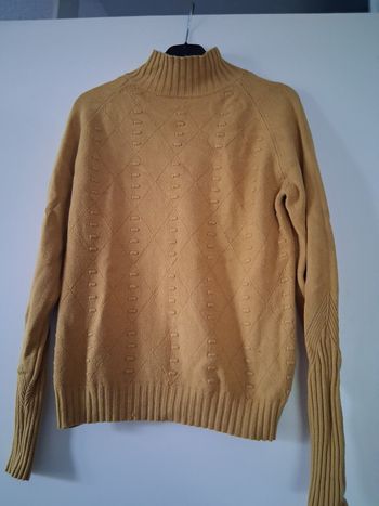 Pull motif moutarde " t- M"