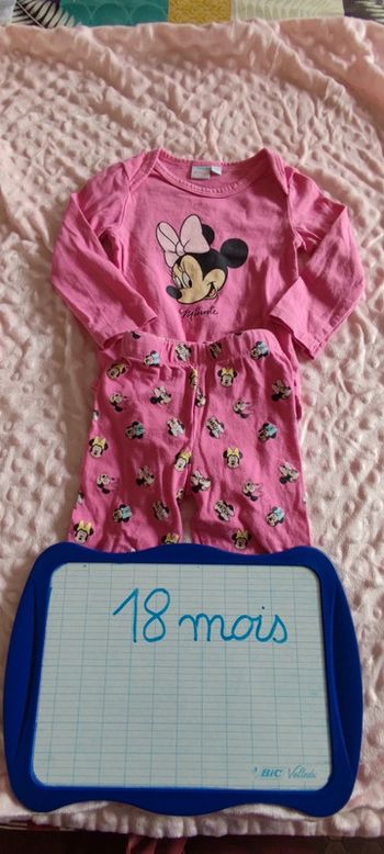 Ensemble Minnie 18 mois