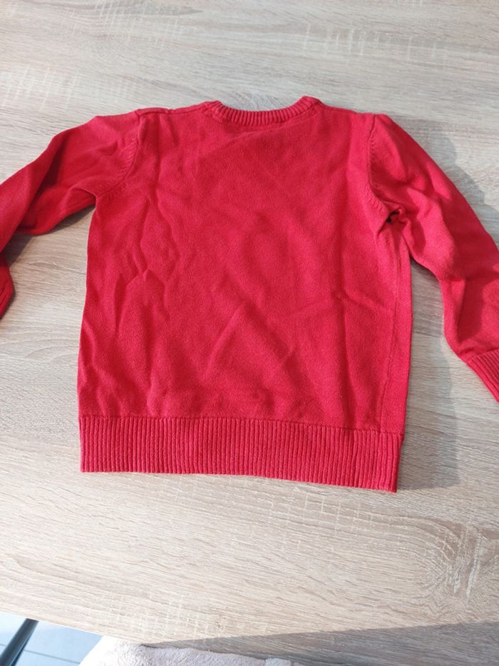 Pull rouge - photo numéro 4
