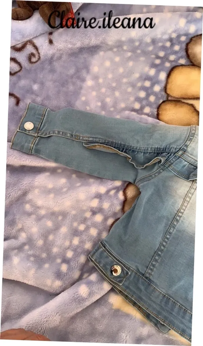 🛑veste en jean 9 mois 🛑 - photo numéro 6