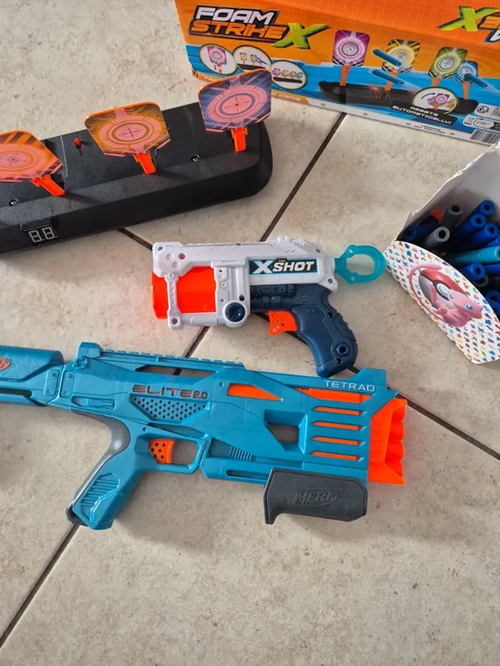 lot nerf jeu jouet - photo numéro 3