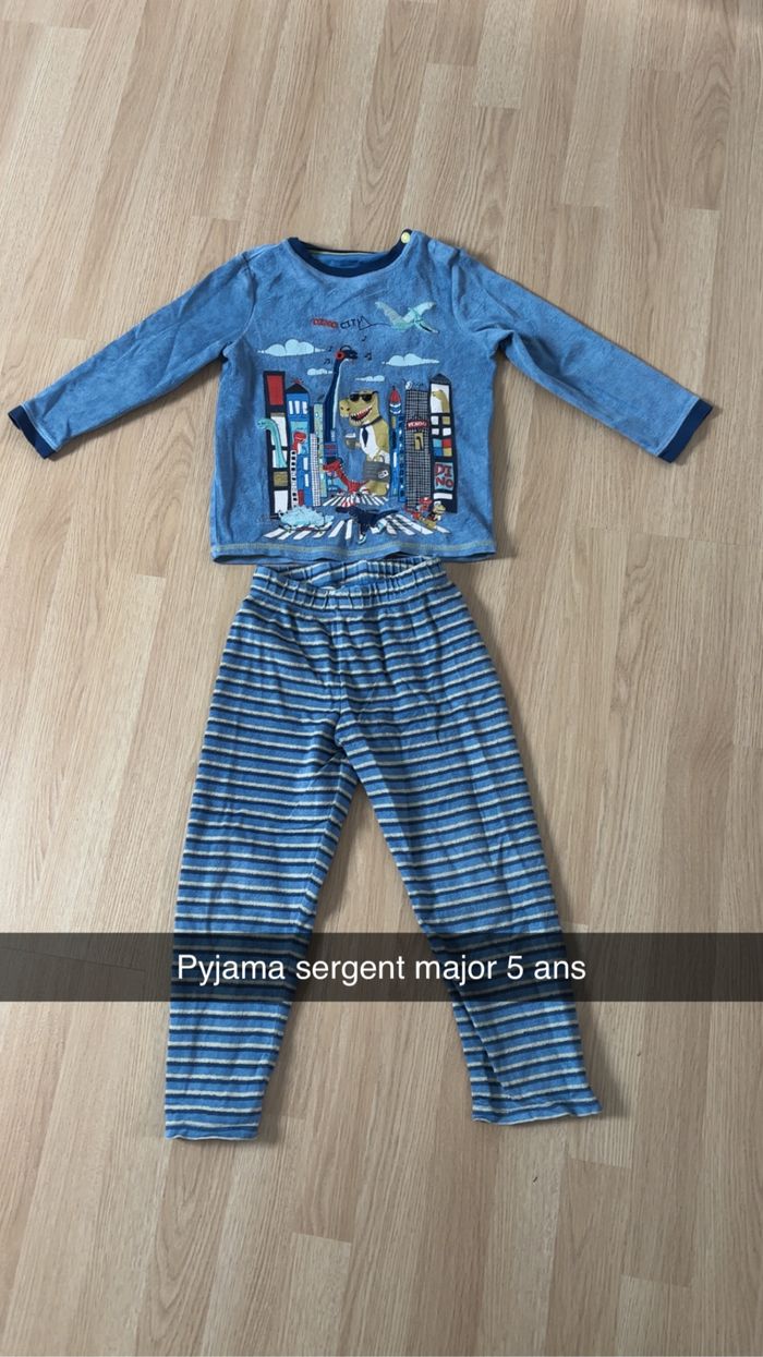 Pyjama sergent major 5 ans