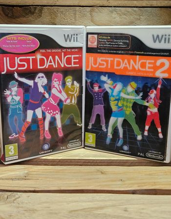 Nintendo Wii # Just Dance 1 et 2 #