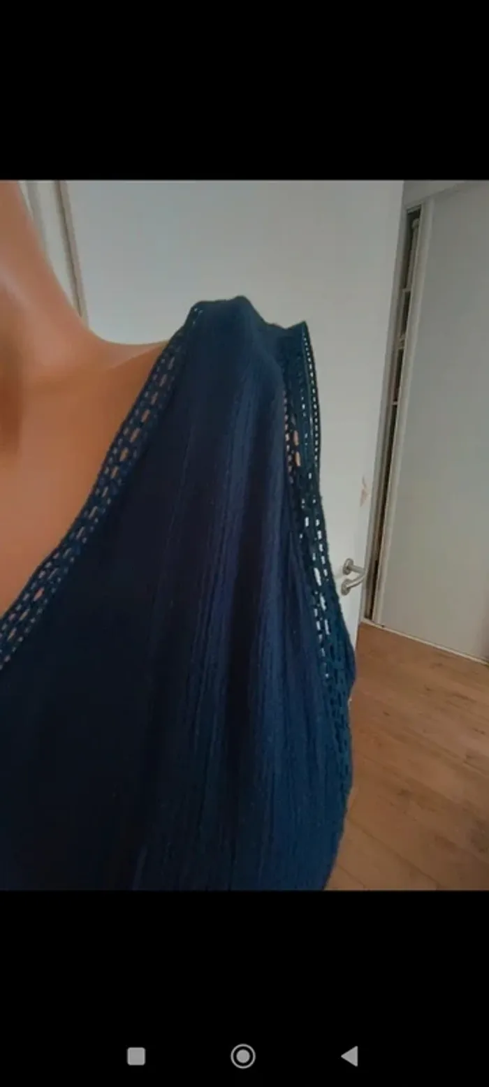 Superbe robe 👗 drapée taille S - photo numéro 4