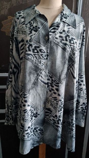 Chemise à motif taille 56-58