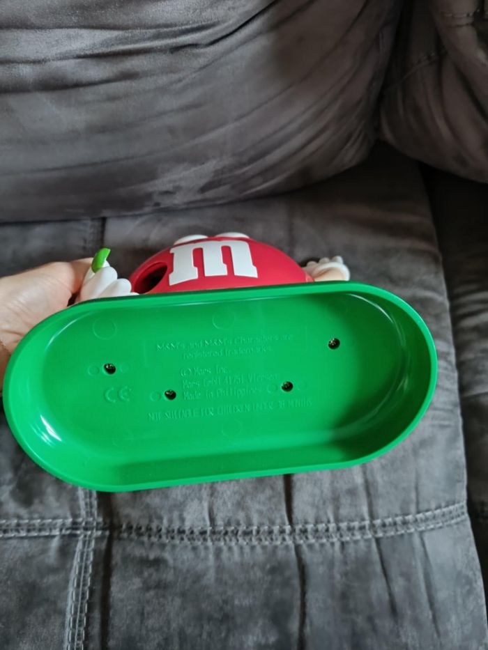 Distributeur M&M's Modèle Original Rouge et vert des années 1990 - photo numéro 5
