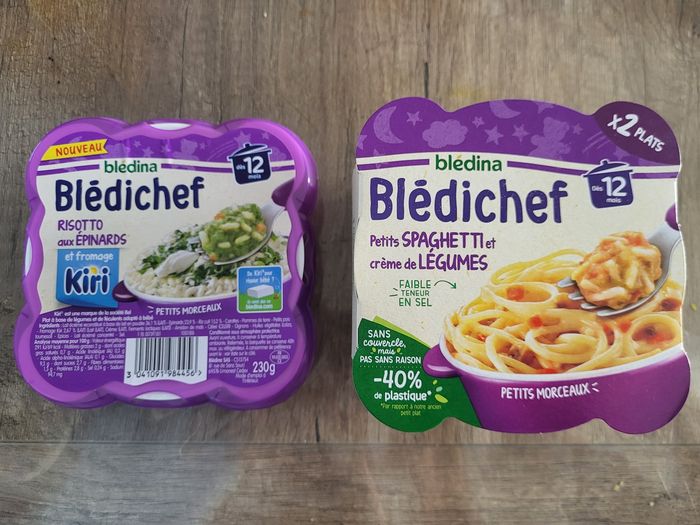 Lot repas de nuit bébé 12 mois