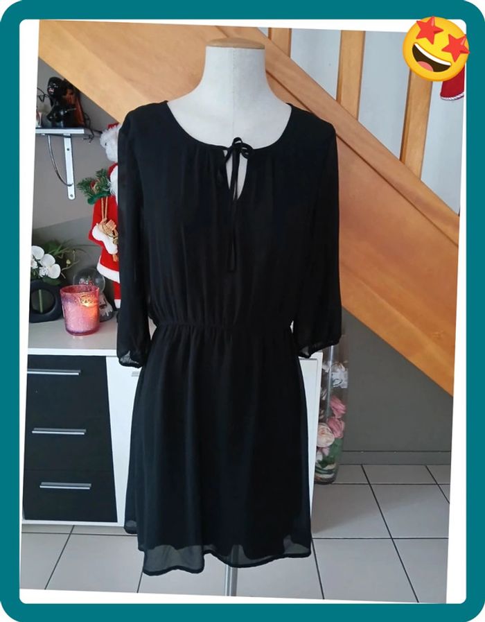 Robe Chic Noire Taille XL🌿💝 - photo numéro 3