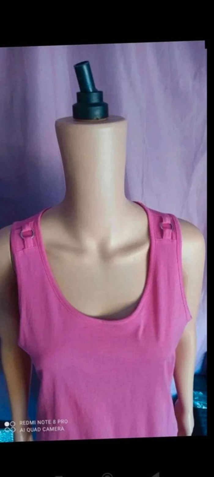 Débardeur  rose  taille  2 - photo numéro 5