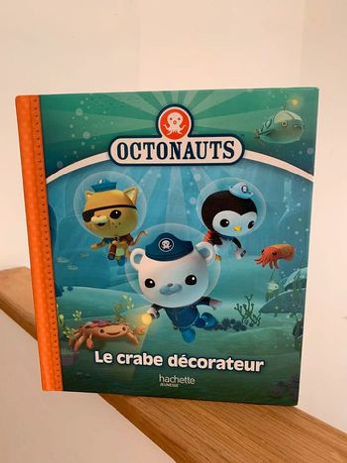 Livre les Octonauts - Le crabe décorateur