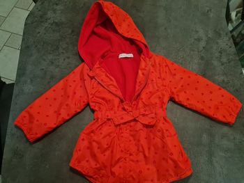 Impermeable doublé polaire