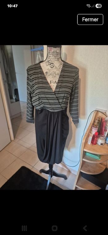 Robe manches longues marque Bodyflirt taille 44/46