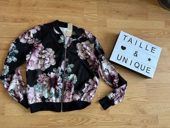 Veste à fleur