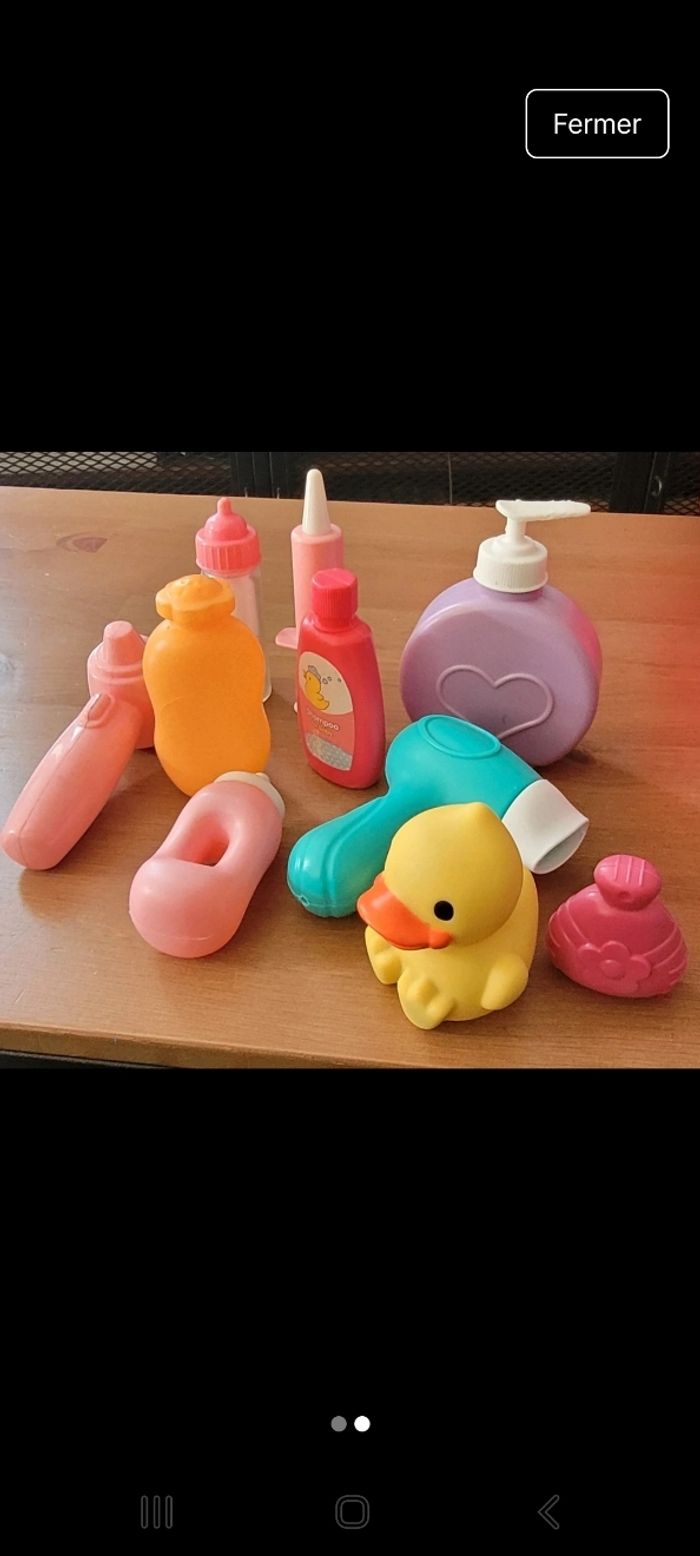 Poupon + baignoire - photo numéro 2