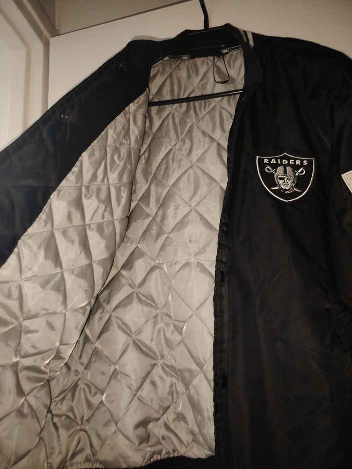Veste raiders NFL primark taille M - photo numéro 8