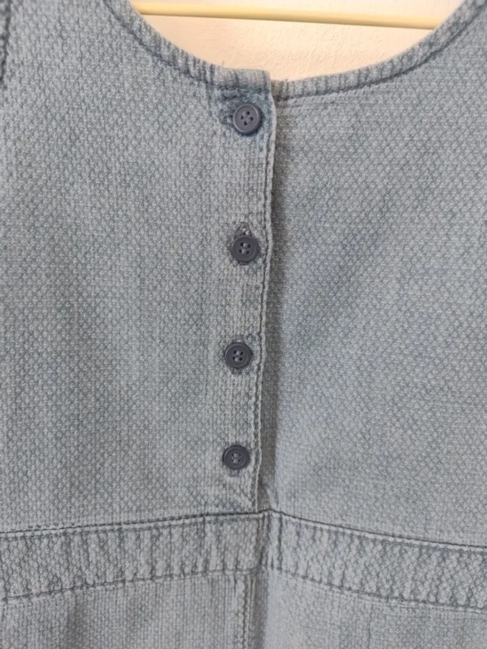 Combi shorts fille en 100% coton - photo numéro 6