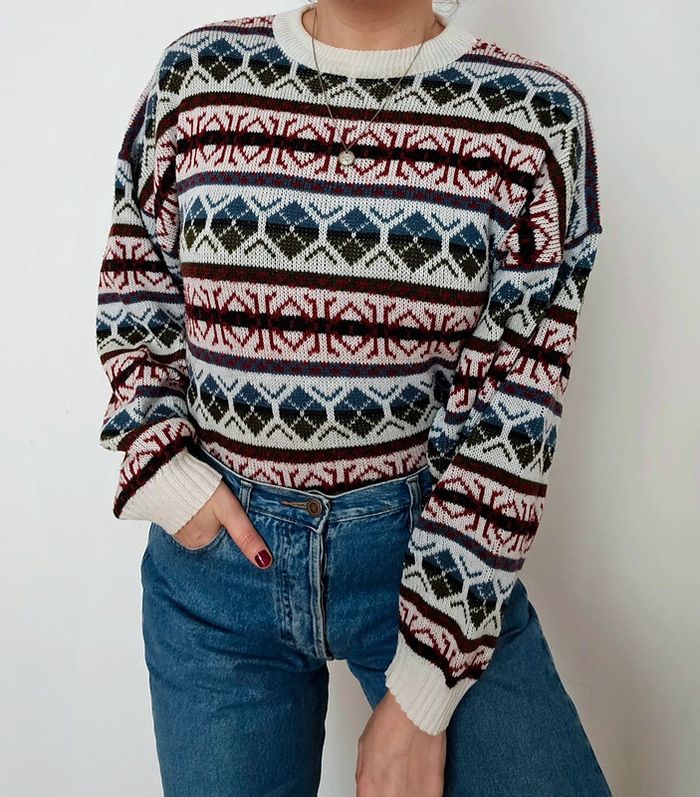 Pull vintage années 80