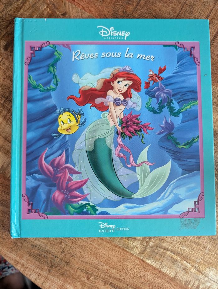 Livre La Petite Sirène - Rêves sous la mer