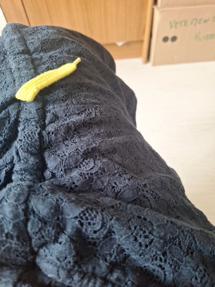 Combi short à bretelles marine - photo numéro 3