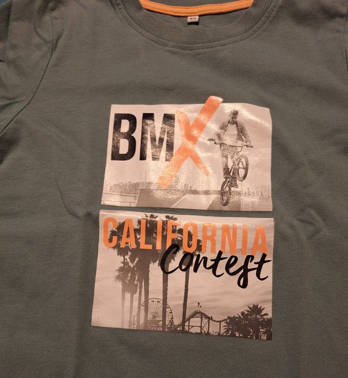 Tee-shirt manches longues BMX 5 ans - photo numéro 2