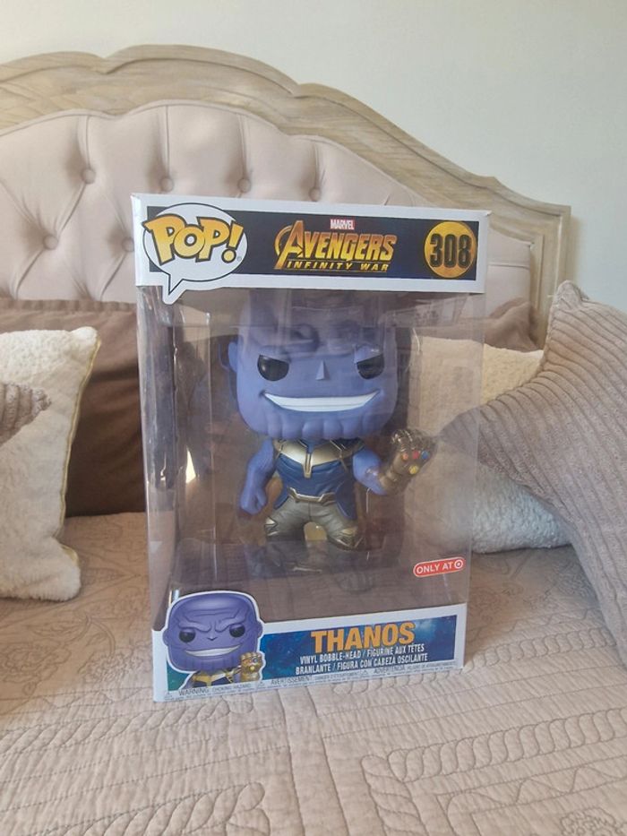 Figurine funko pop thanos jumbo Infinitif wars marvel avengers - photo numéro 2