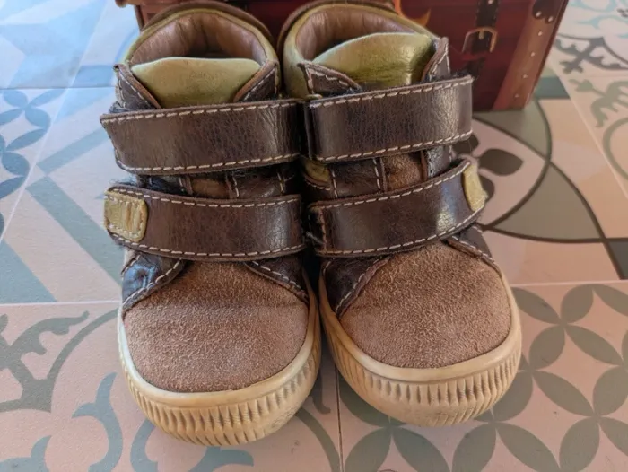 Bottines cuir garçon 24 - photo numéro 3