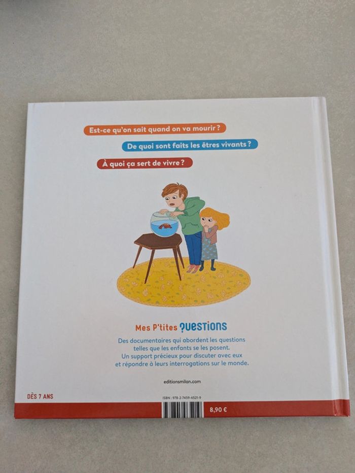 Livre collection Mes p'tits docs La vie, la mort - photo numéro 2