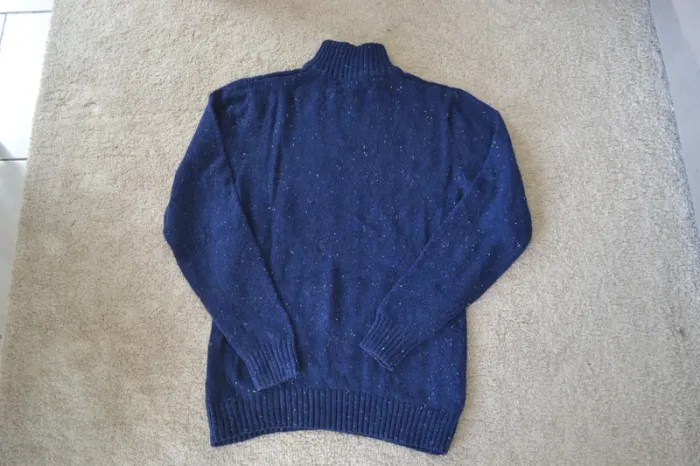 Pull torsadé Blue Ice - Taille M - photo numéro 2